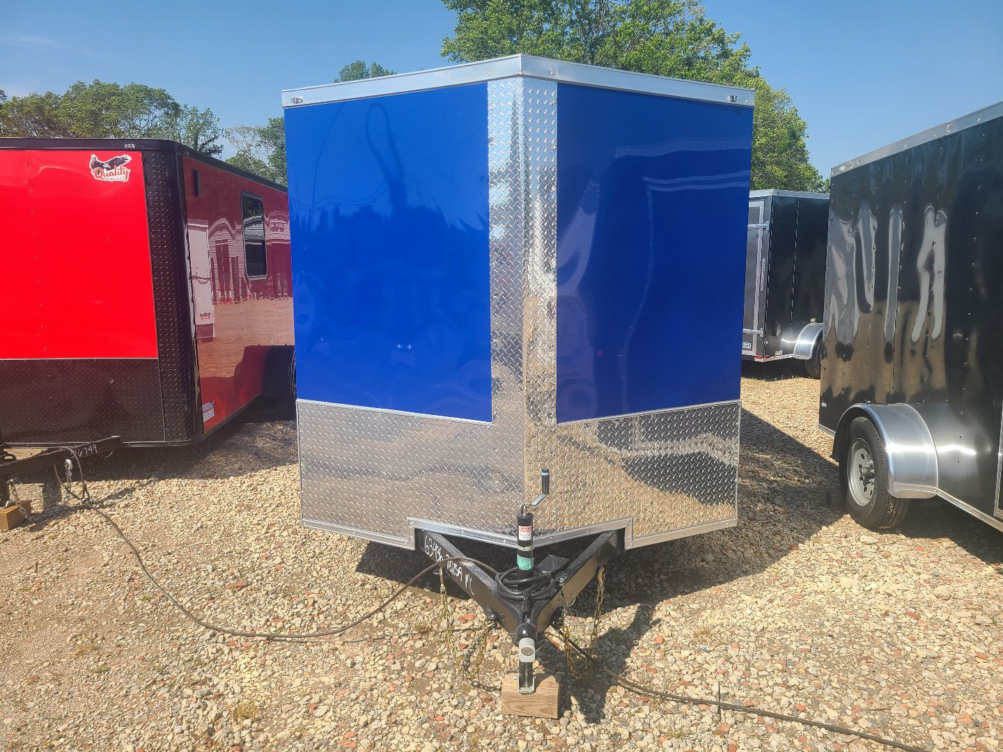 New Rock Solid 7x12 SA Enclosed Trailer