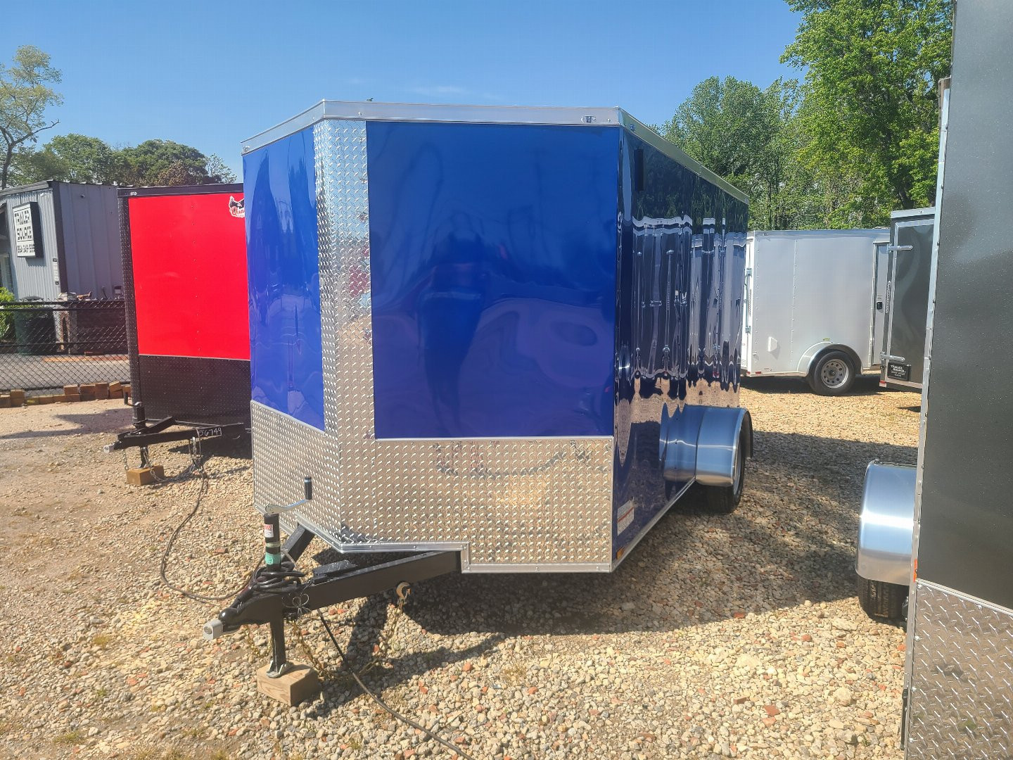 New Rock Solid 7x12 SA Enclosed Trailer