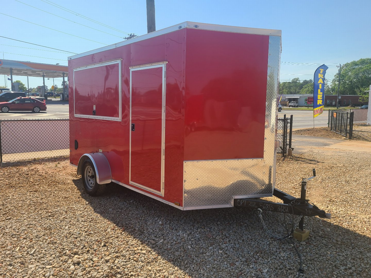 New Quality 7x12 SA Light Vending / Concession Trailer