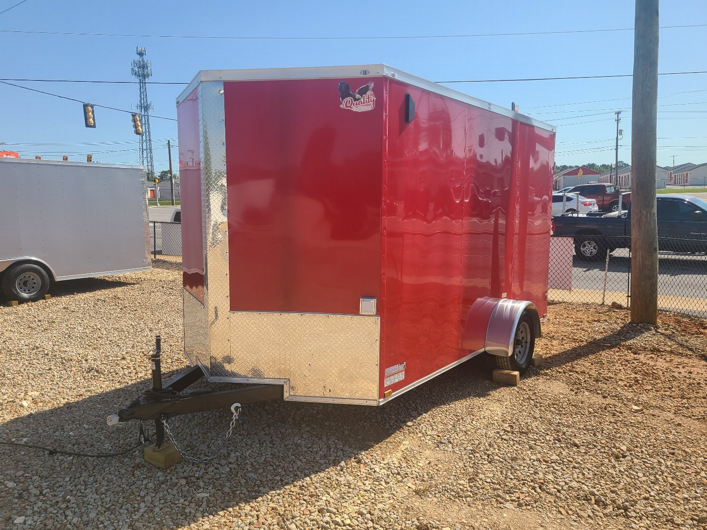 New Quality 7x12 SA Light Vending / Concession Trailer
