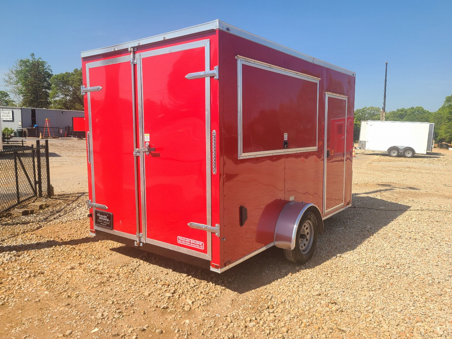 New Quality 7x12 SA Light Vending / Concession Trailer