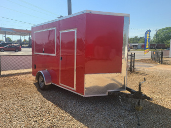 New Quality 7x12 SA Light Vending / Concession Trailer