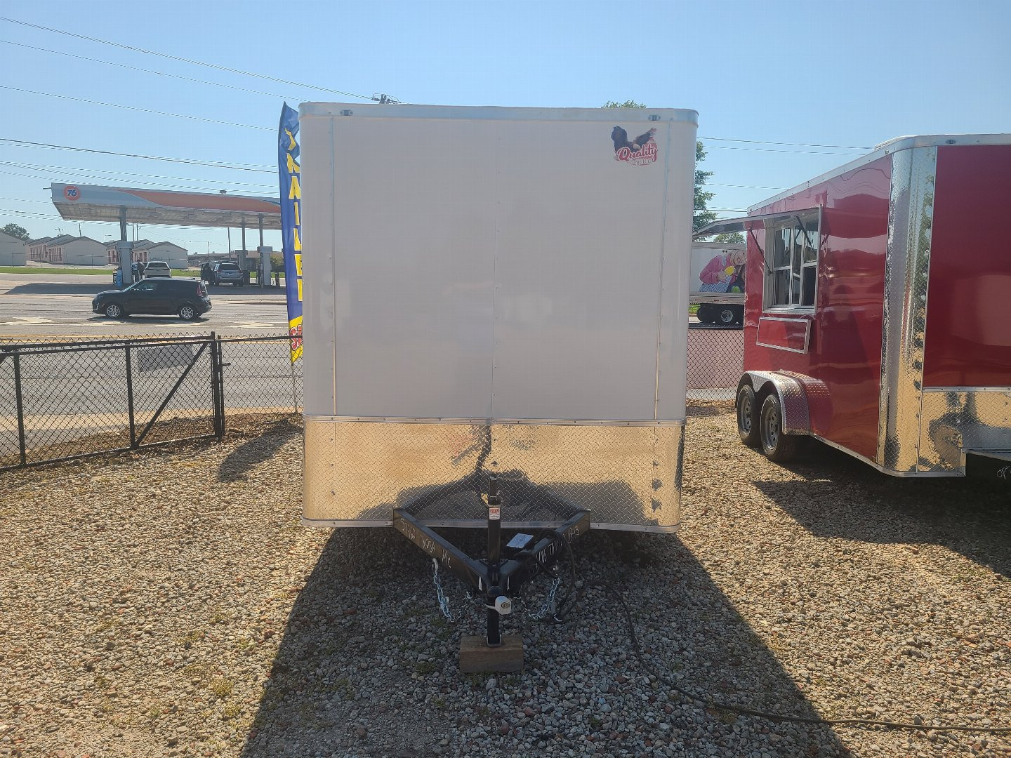 New Quality 7x12 SA Light Vending / Concession Trailer