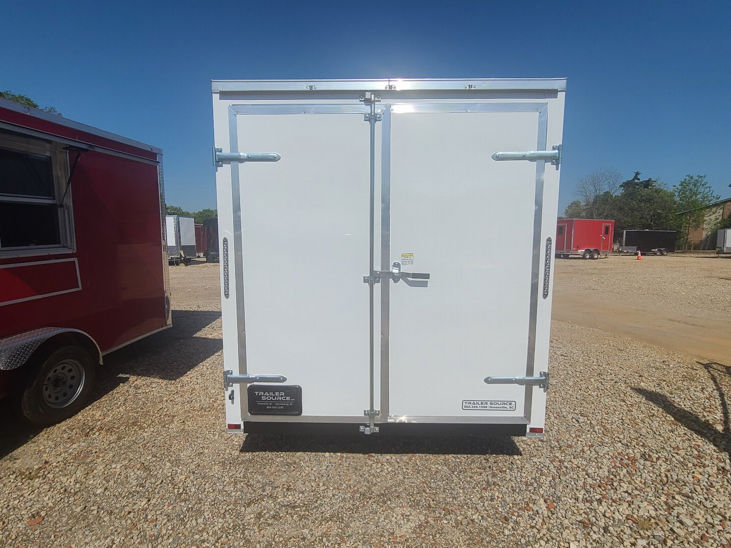 New Quality 7x12 SA Light Vending / Concession Trailer