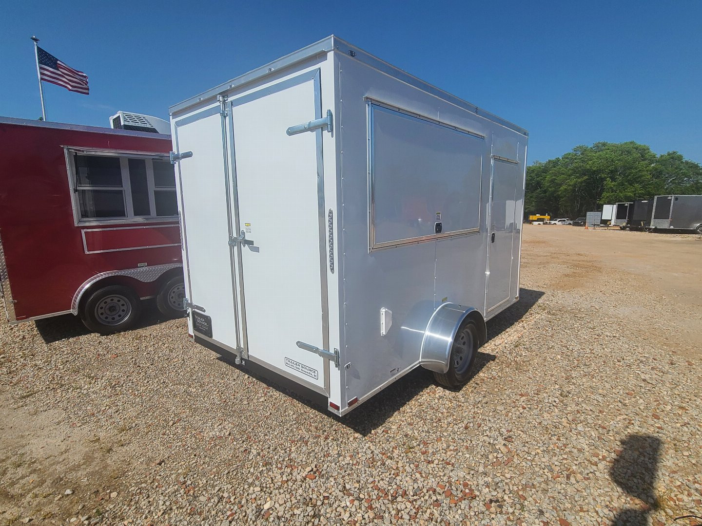 New Quality 7x12 SA Light Vending / Concession Trailer