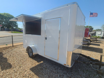 New Quality 7x12 SA Light Vending / Concession Trailer