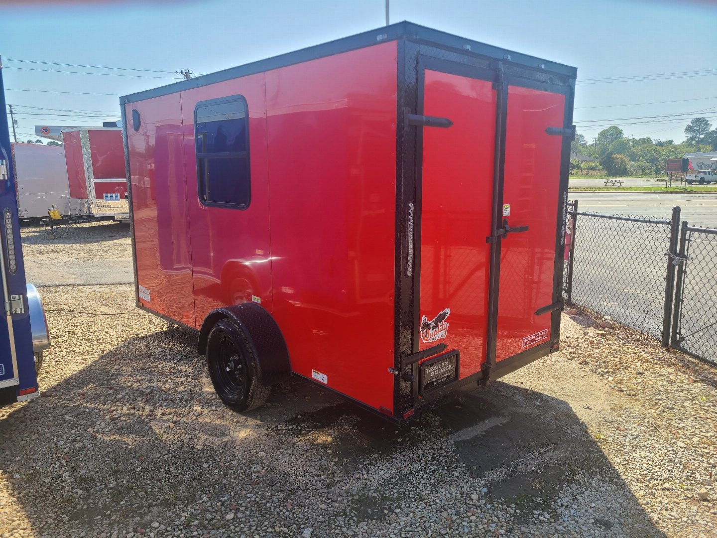 New Quality 6x12 SA Light Vending / Concession Trailer