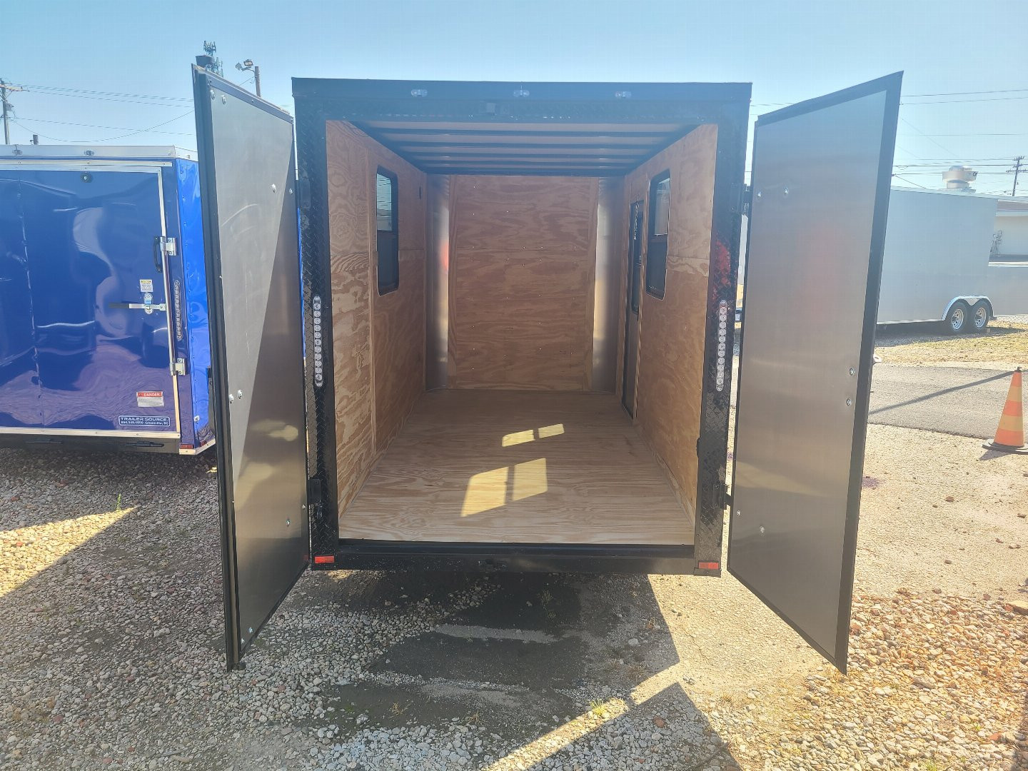 New Quality 6x12 SA Light Vending / Concession Trailer