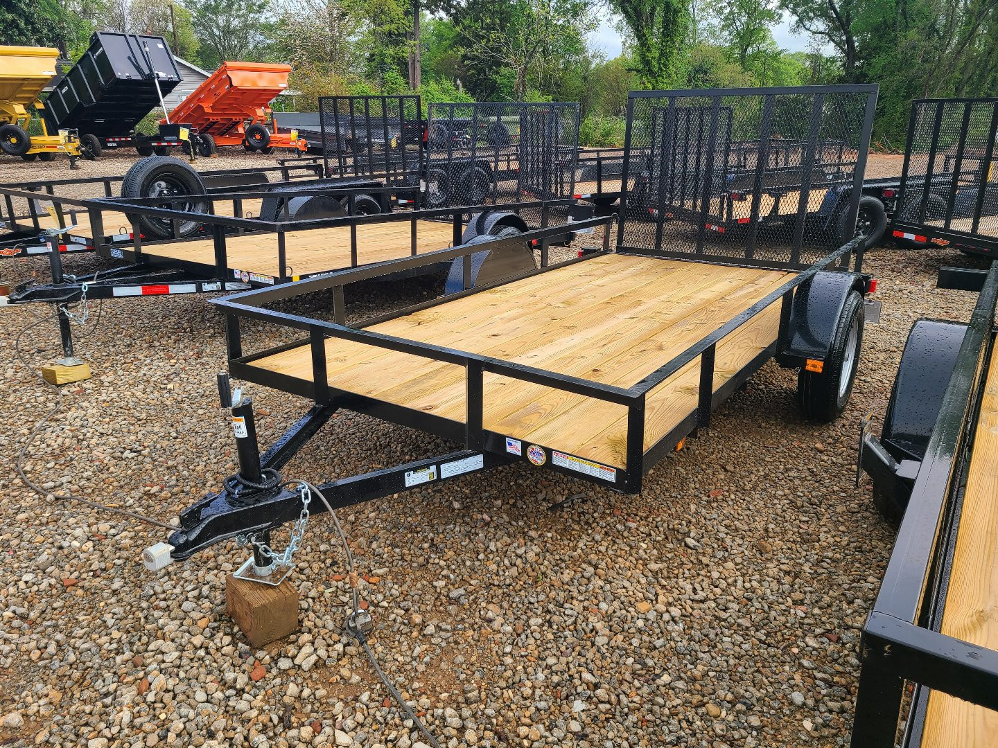 New Triple Crown 6x12 TA Utility Trailer