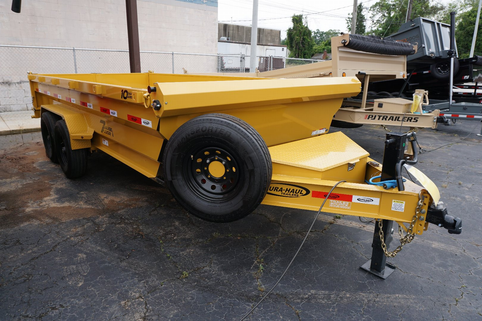 New Dura-Haul 7x16 TA 16K Dump Trailer