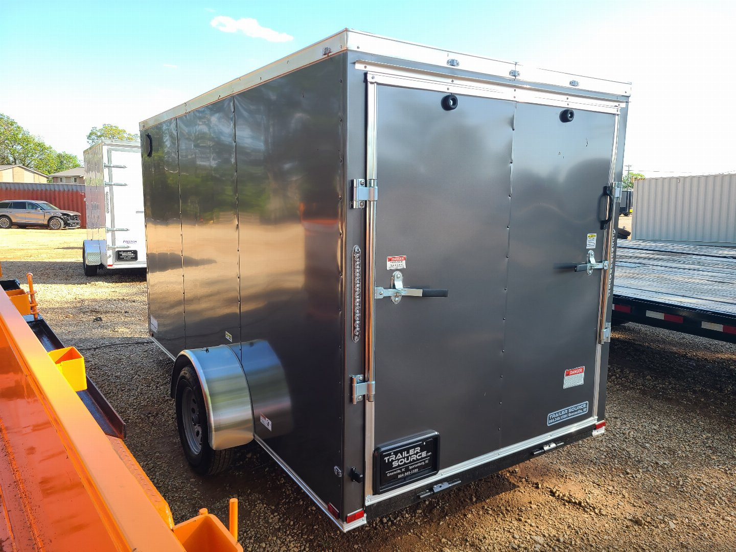New Quality 6x12 SA Enclosed Trailer