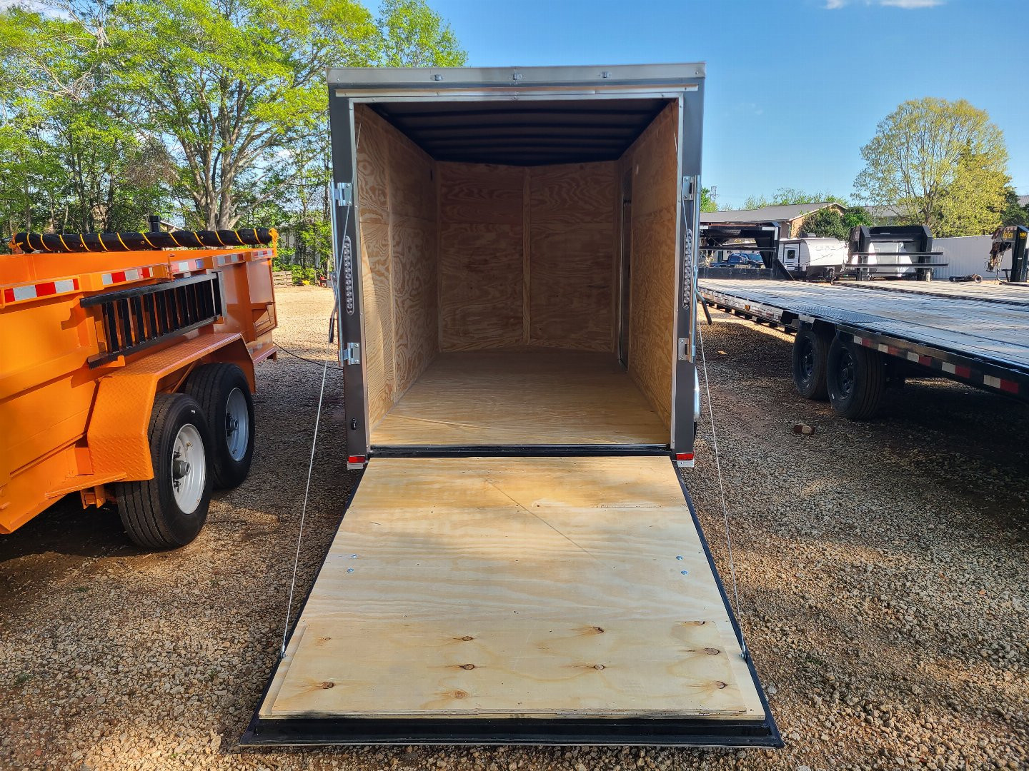 New Quality 6x12 SA Enclosed Trailer