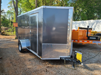New Quality 6x12 SA Enclosed Trailer
