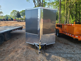 New Quality 6x12 SA Enclosed Trailer
