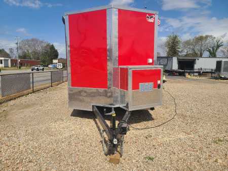 New 8.5x16 Concession Trailer Hood and Sink Package