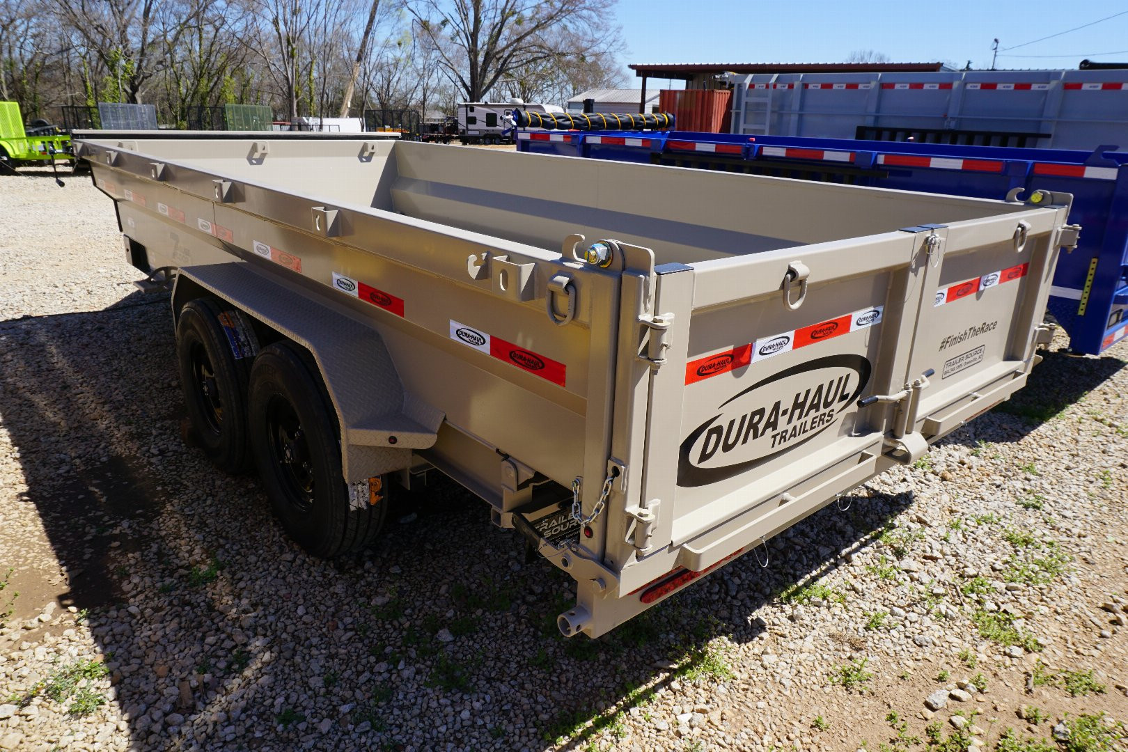 New Dura-Haul 7x16 TA 16K Dump Trailer