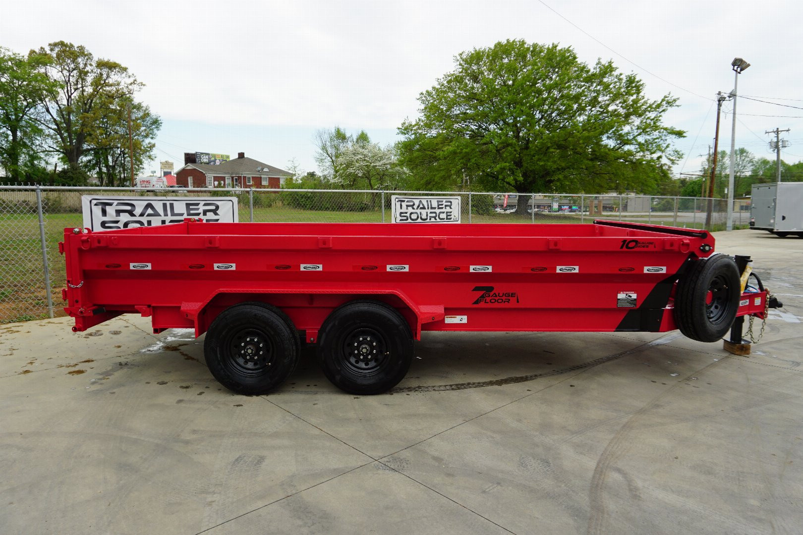 New Dura-Haul 7x16 TA 16K Dump Trailer