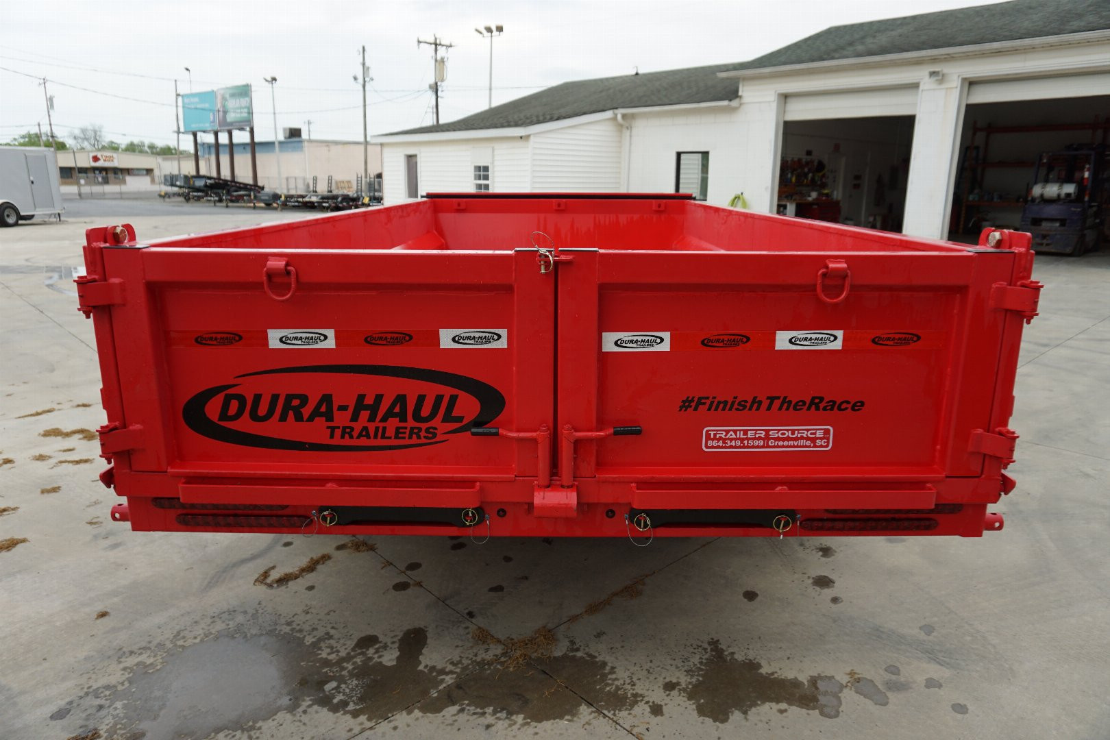 New Dura-Haul 7x16 TA 16K Dump Trailer