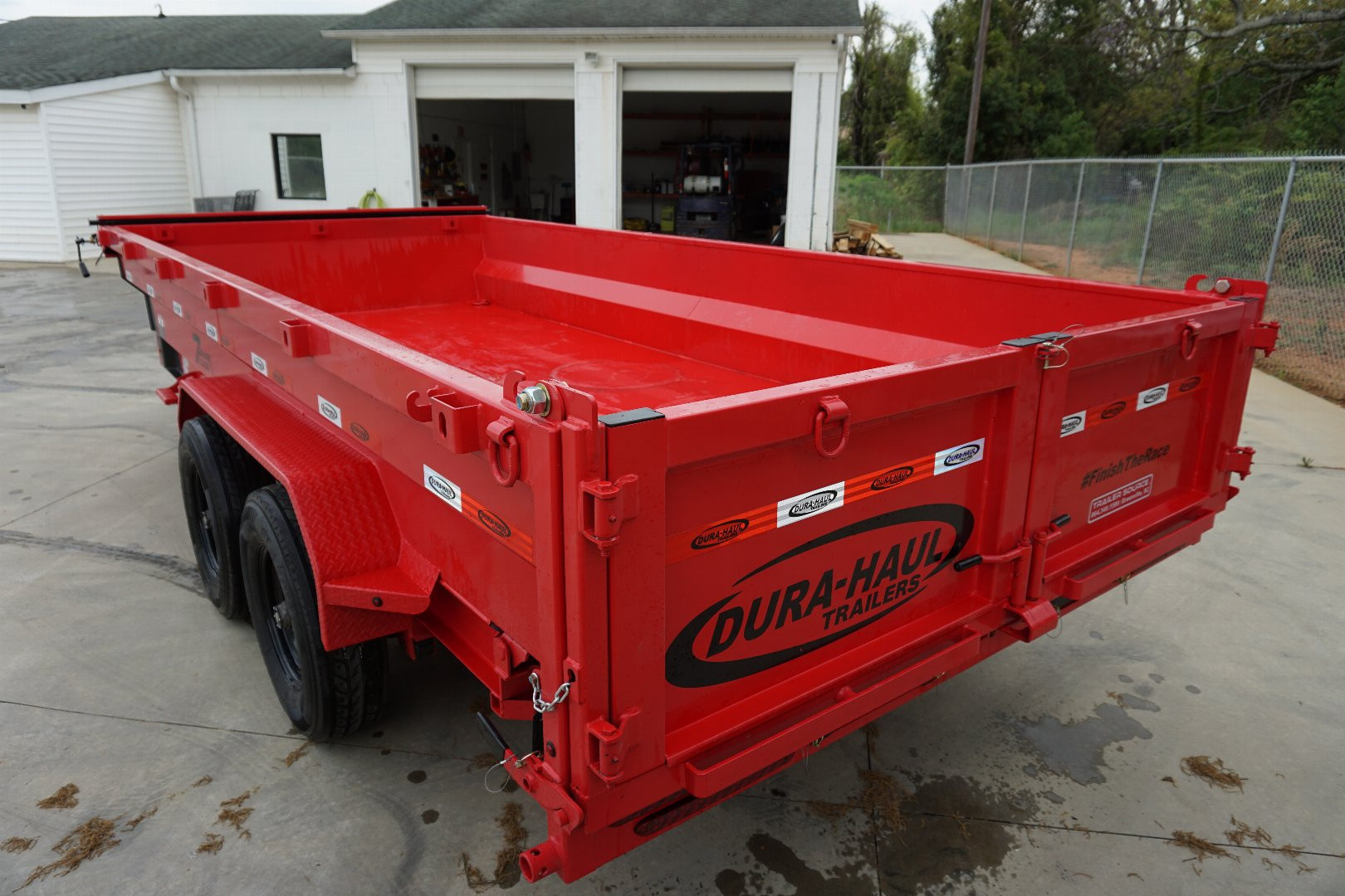 New Dura-Haul 7x16 TA 16K Dump Trailer