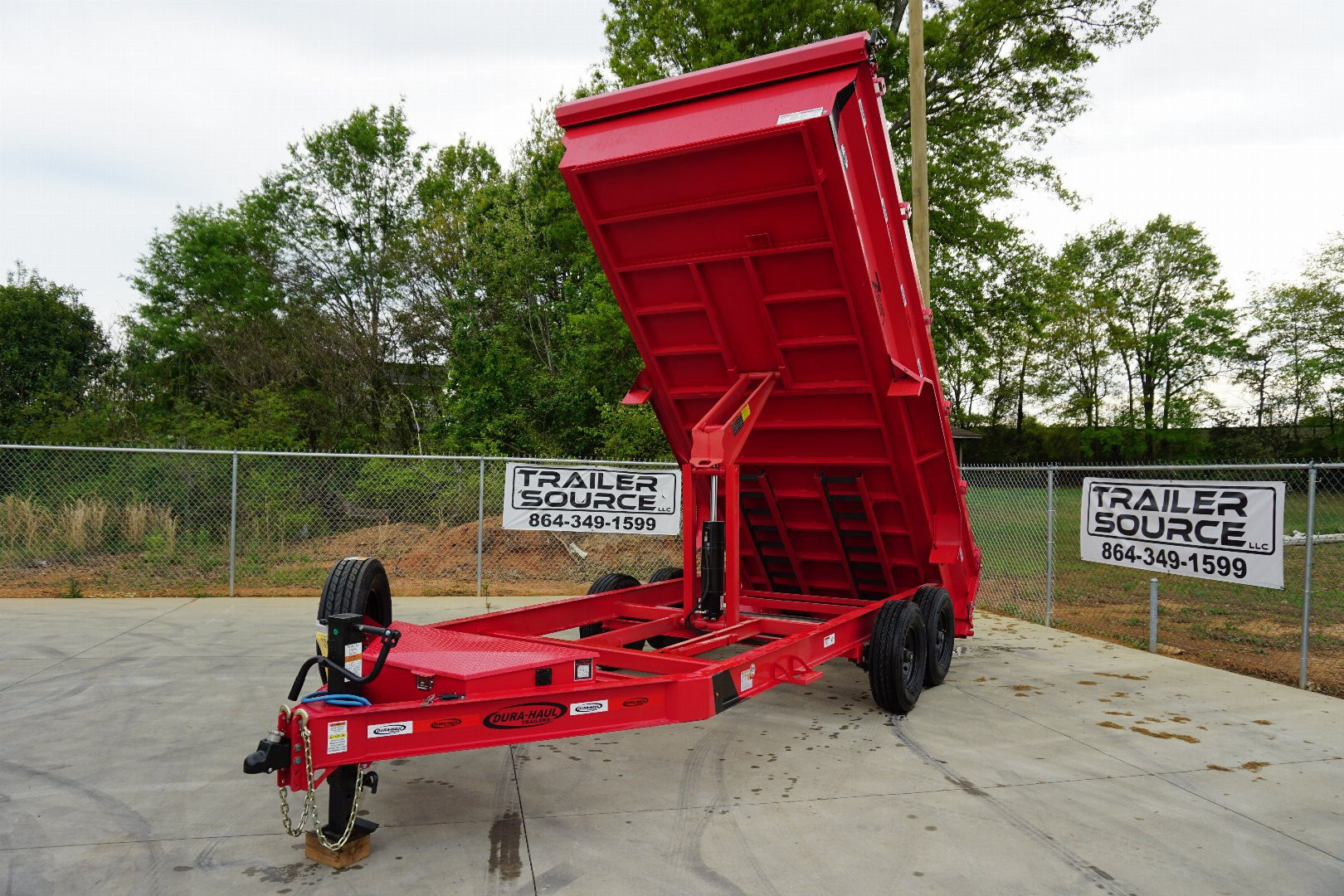 New Dura-Haul 7x16 TA 16K Dump Trailer