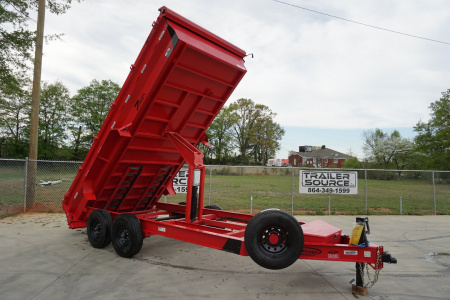New Dura-Haul 7x16 TA 16K Dump Trailer