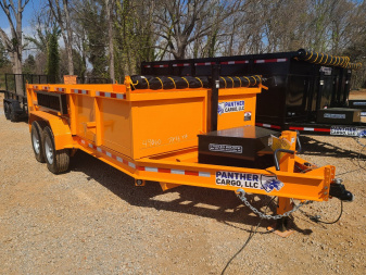 New 2025 Panther 7x16 16K Dump Trailer