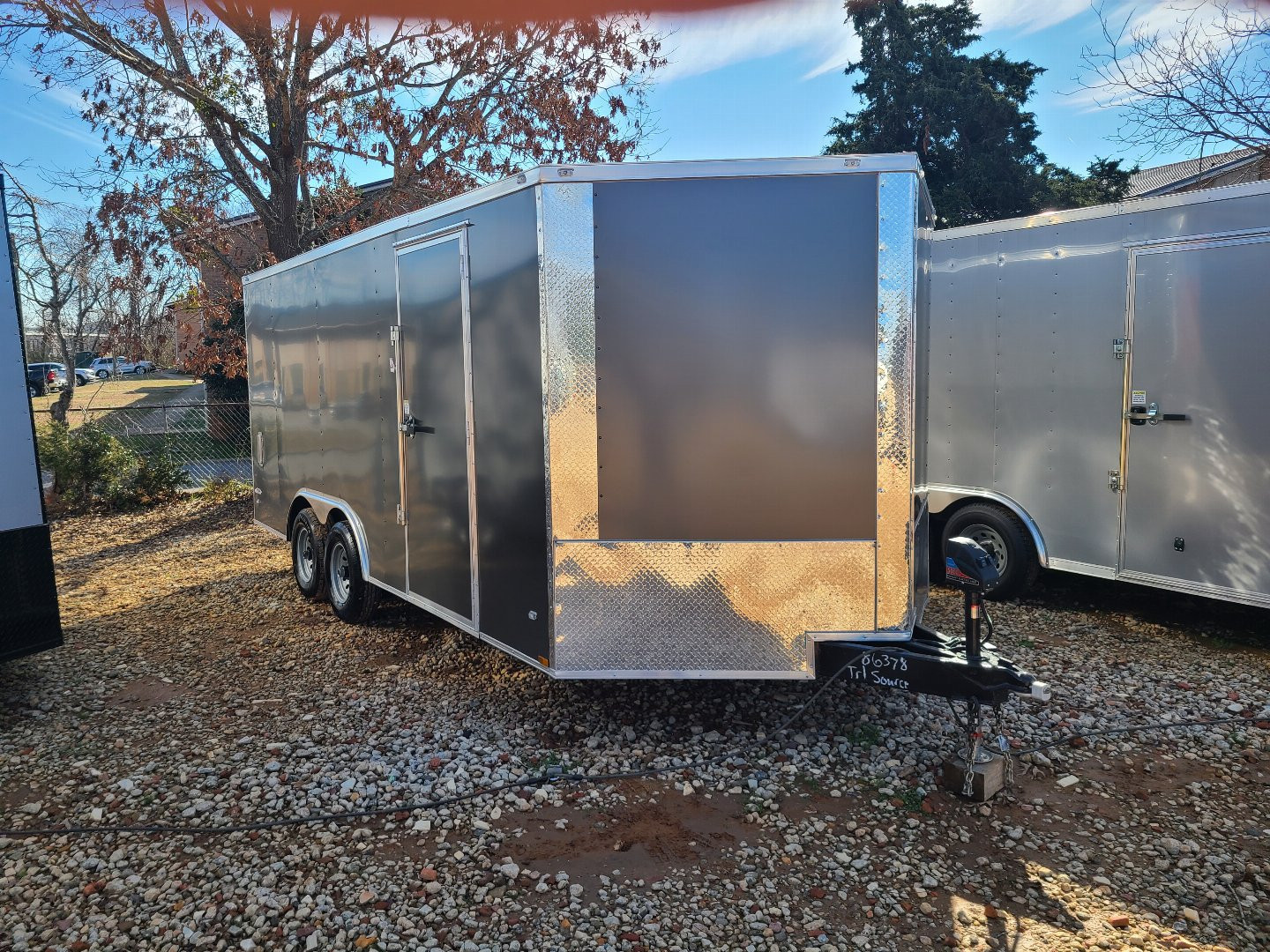 New Freedom 8.5×18 TA 10K Enclosed Car Hauler