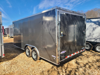 New Freedom 8.5×18 TA 10K Enclosed Car Hauler