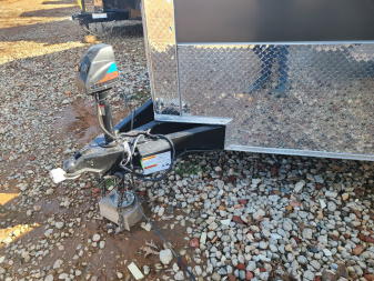 New Freedom 8.5×18 TA 10K Enclosed Car Hauler