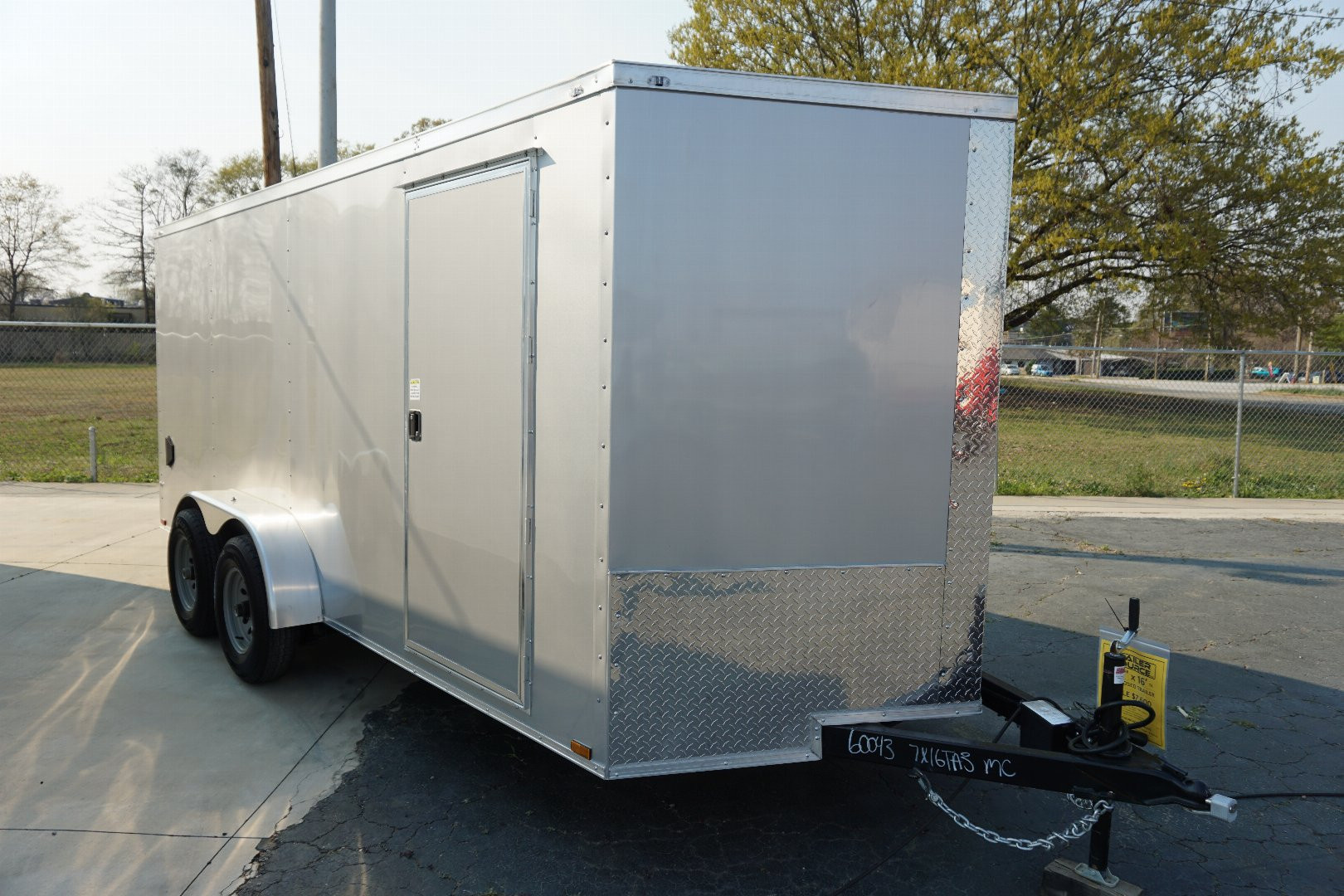 New Quality 7x16 TA 10K Enclosed Trailer