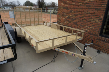 New 2025 D2E 6.5x12 SA Utility Trailer