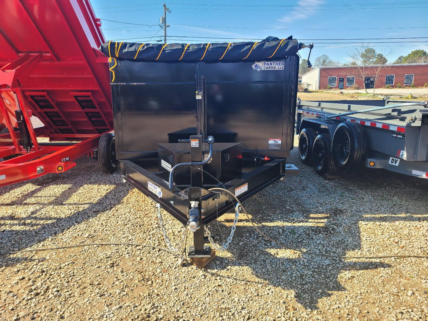 New 2025 Panther 7x16 16K Dump Trailer