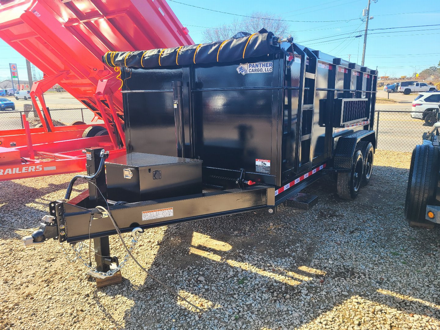 New 2025 Panther 7x16 16K Dump Trailer