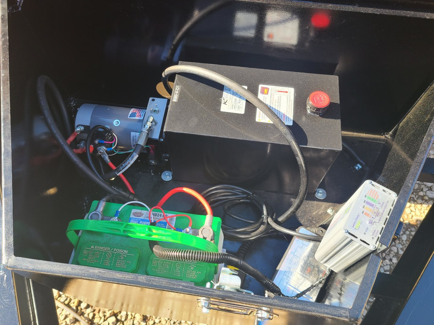 New 2025 Panther 7x16 16K Dump Trailer