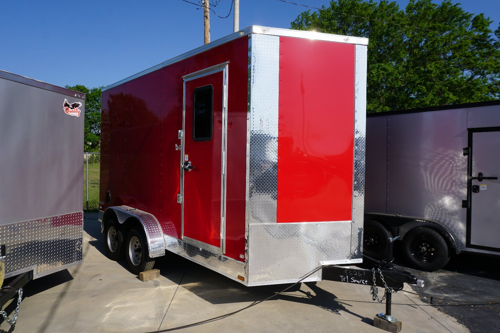 New Freedom 7x14 TA 7K Enclosed Trailer