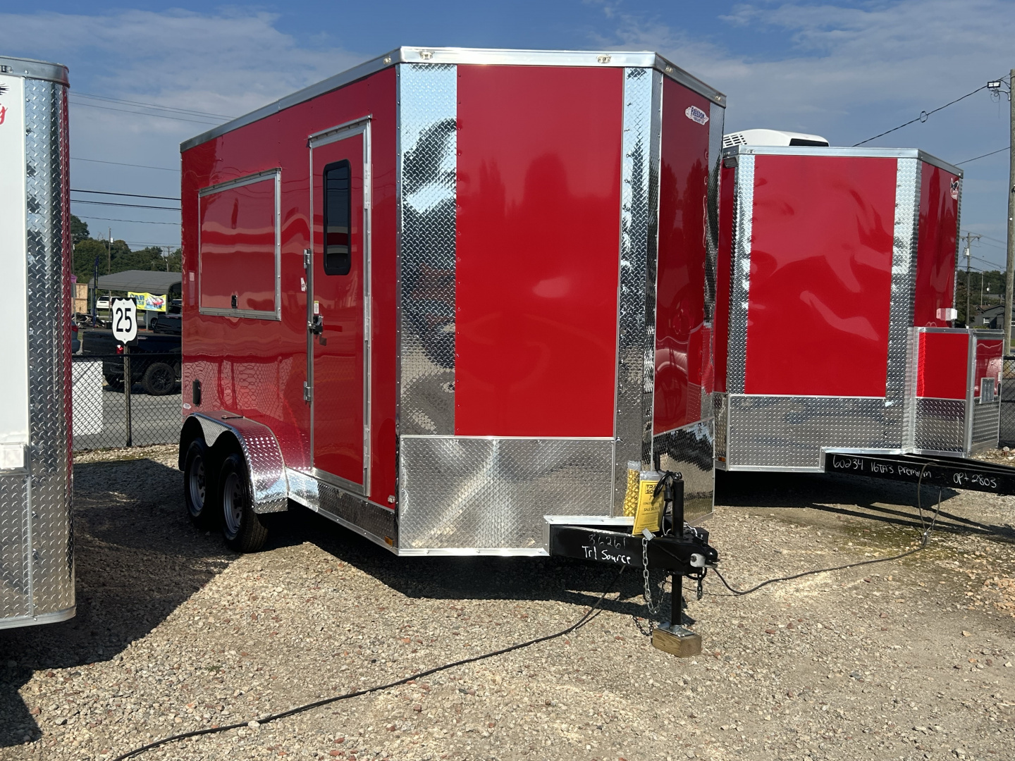 New 2025 Freedom Trailers 7x14 7K Concession Trailer