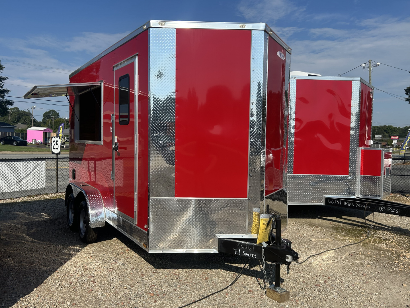 New 2025 Freedom Trailers 7x14 7K Concession Trailer