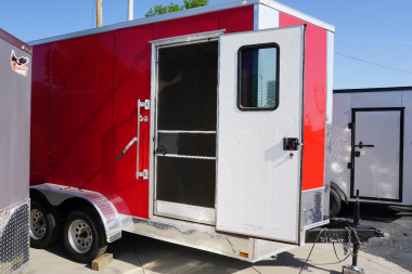 New Freedom 7x14 TA 7K Enclosed Trailer