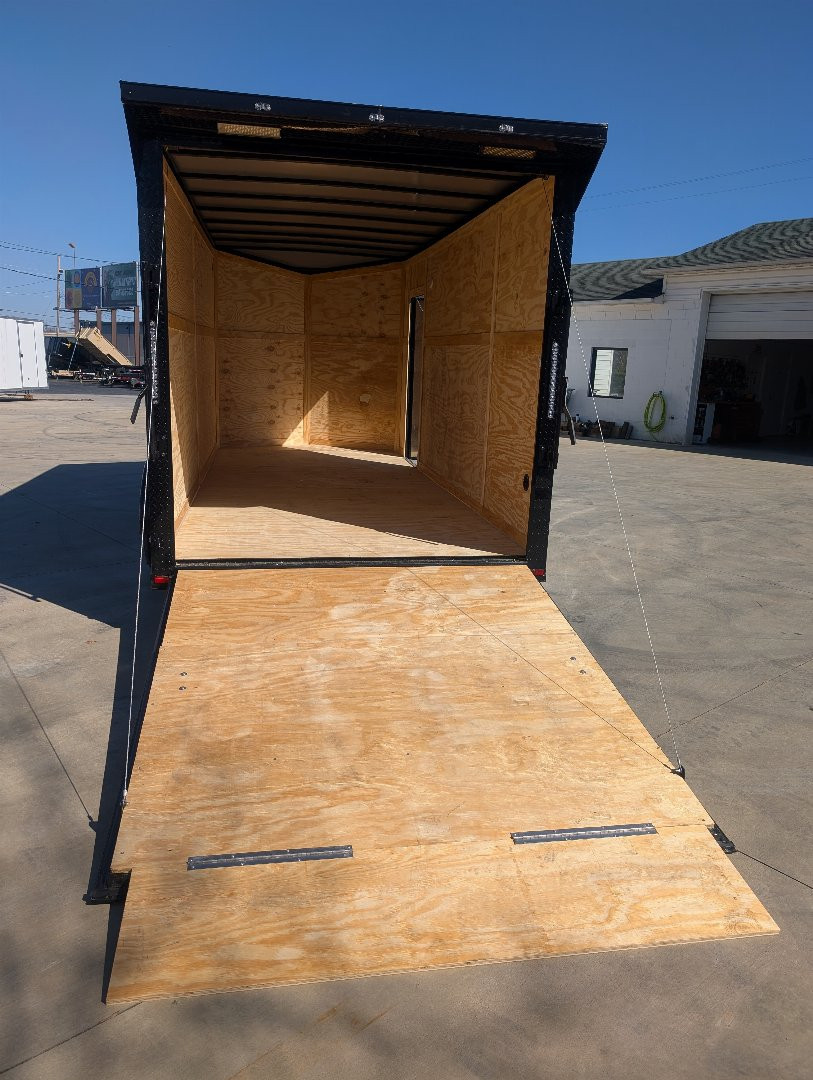 Used "REPO" Quality 7x16 TA 7K Enclosed Trailer