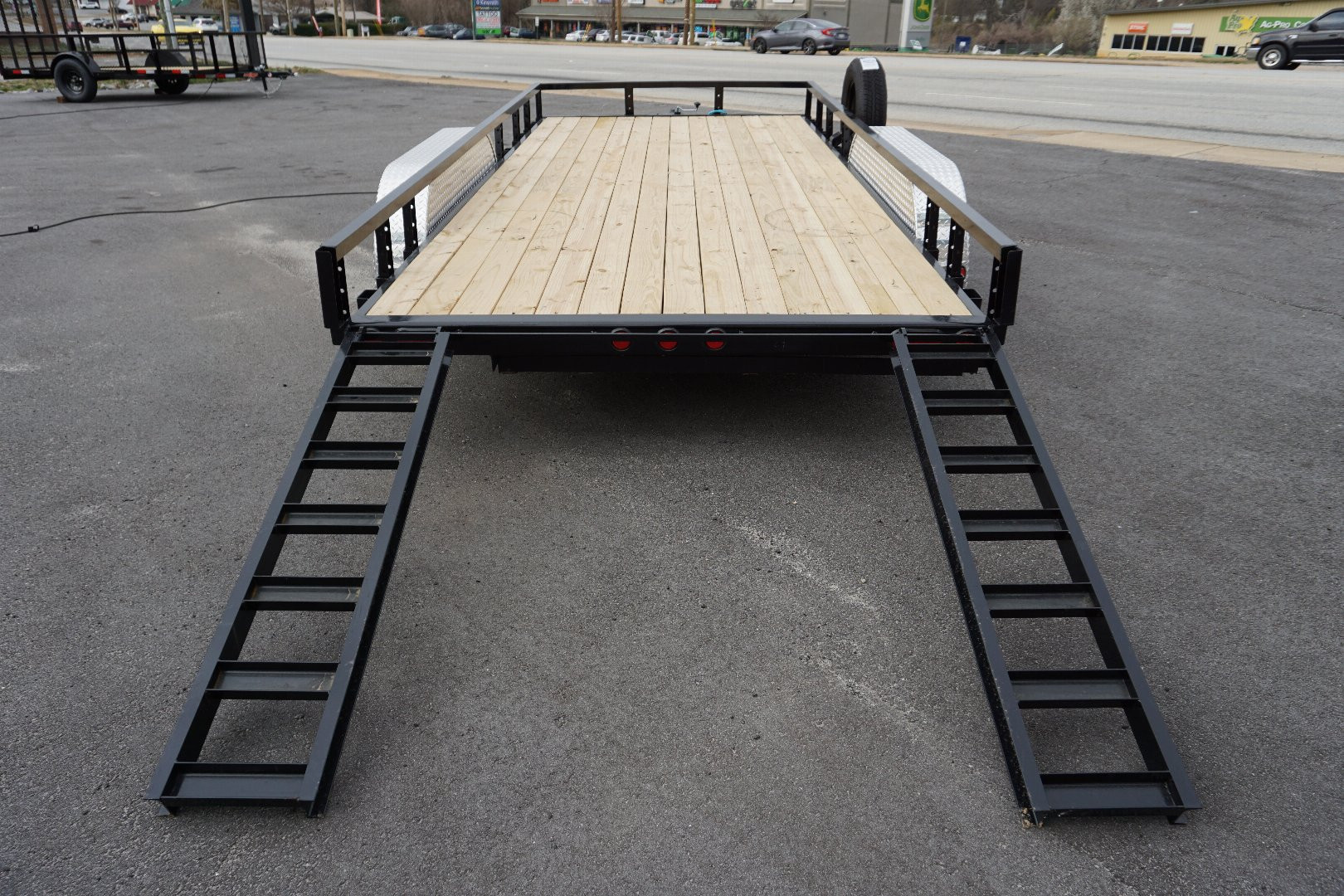 New PJ (UL) 7x16 TA 7K Utility Trailer