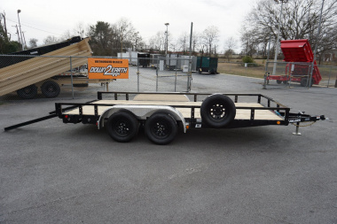 New PJ (UL) 7x16 TA 7K Utility Trailer