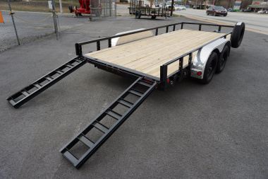 New PJ (UL) 7x16 TA 7K Utility Trailer