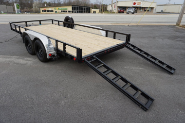 New PJ (UL) 7x16 TA 7K Utility Trailer