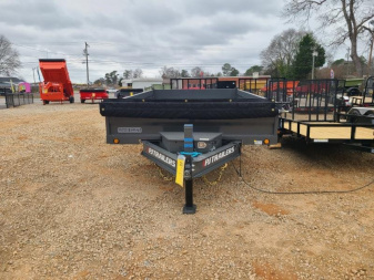 New PJ 8x14 TA 16K Deckover Dump Trailer