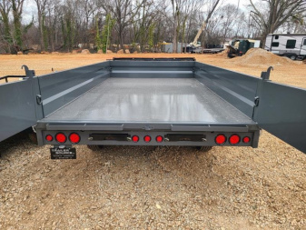 New PJ 8x14 TA 16K Deckover Dump Trailer