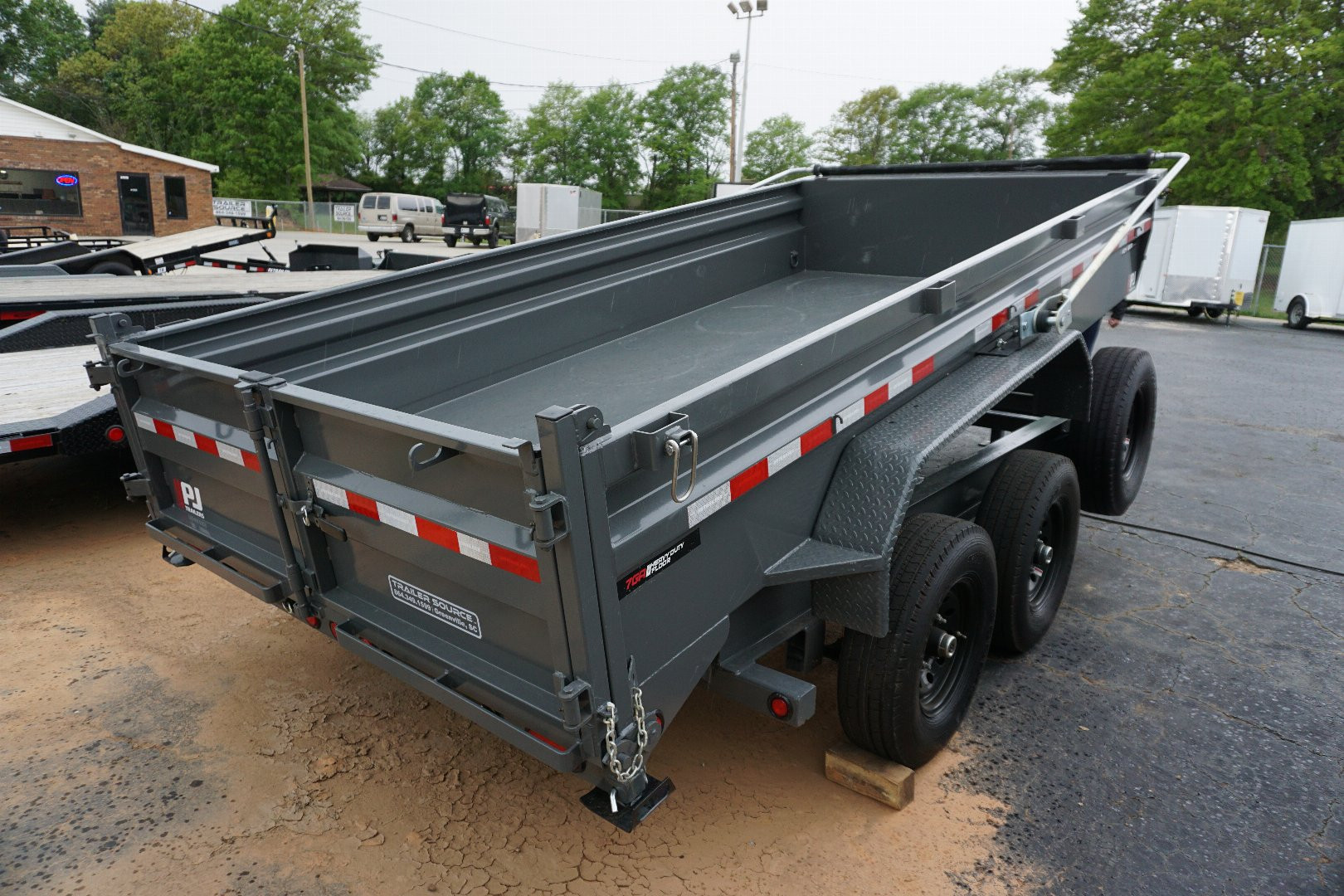 New PJ (DV) 7X14 TA 14K Dump Trailer