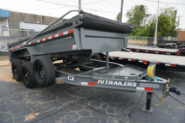 New PJ (DV) 7X14 TA 14K Dump Trailer