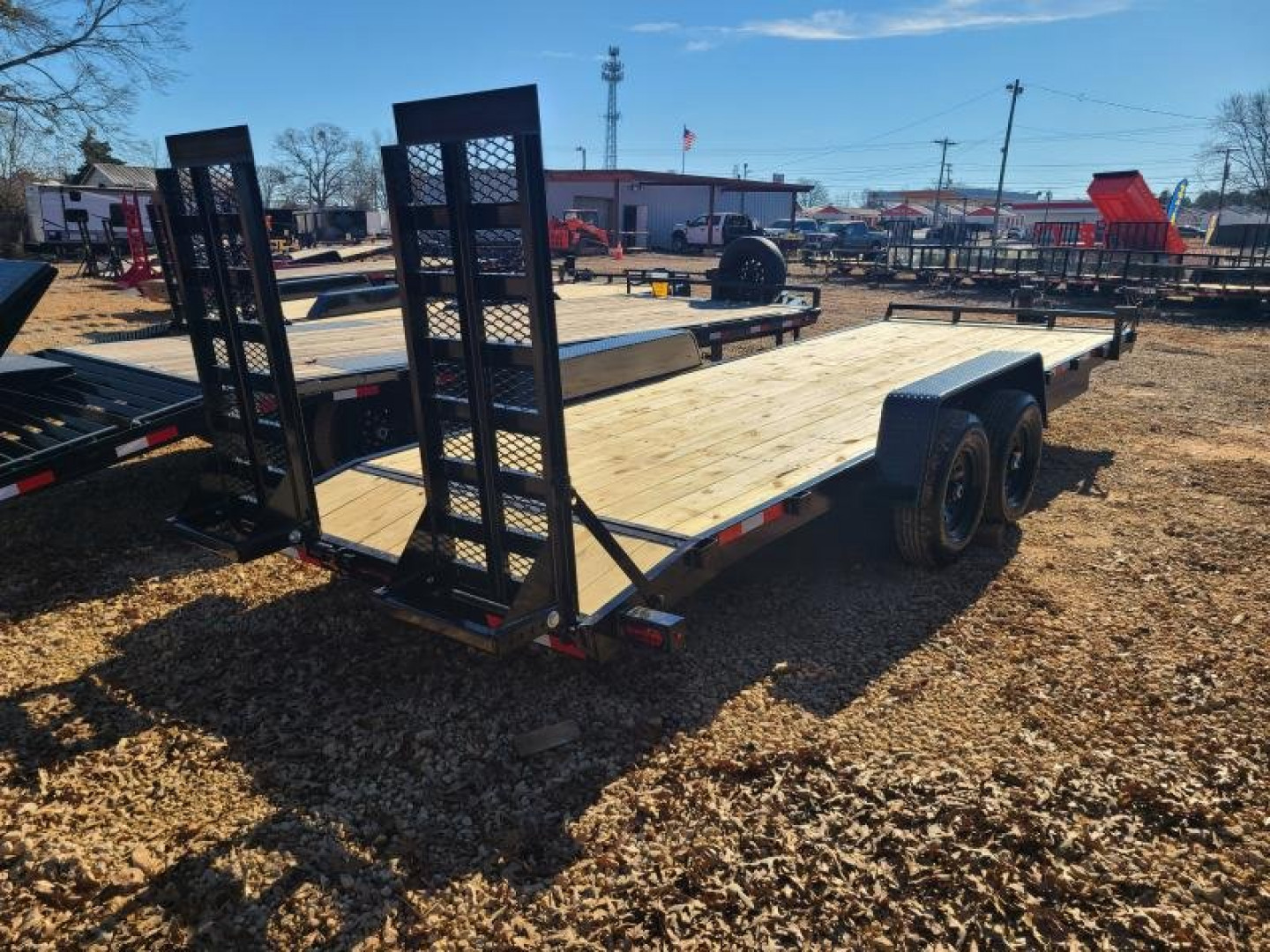 New D2E 7x22 TA 14K Equipment Trailer