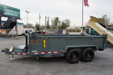 New Watchdog 7x14 TA 14K Telescopic Dump Trailer