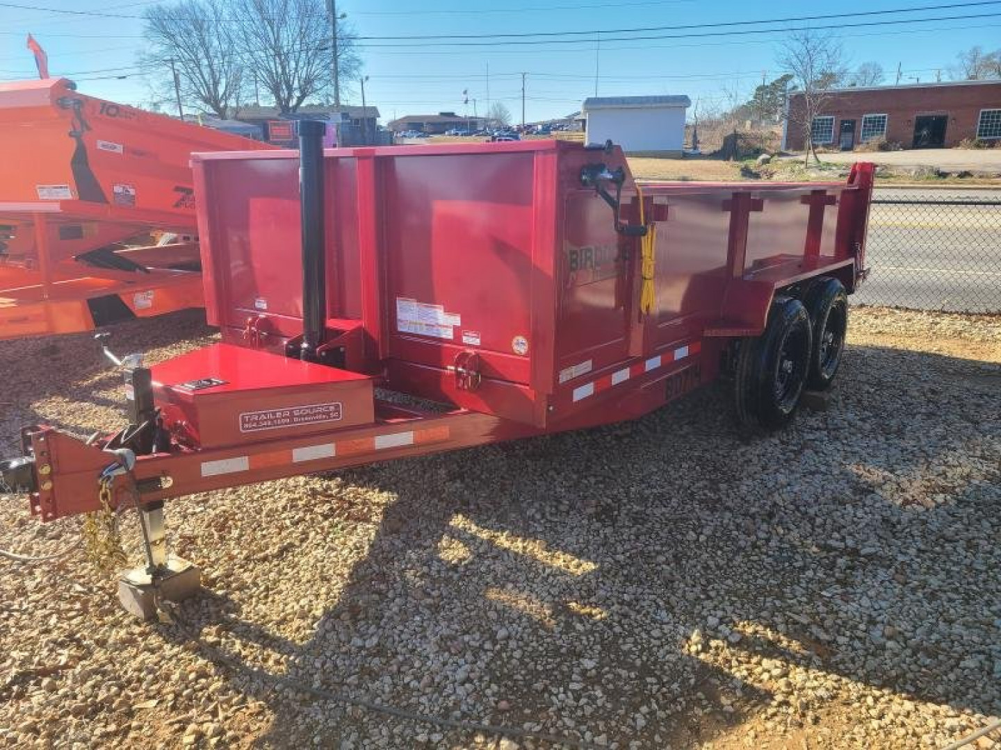 New Watchdog 7x14 TA 14K Telescopic Dump Trailer